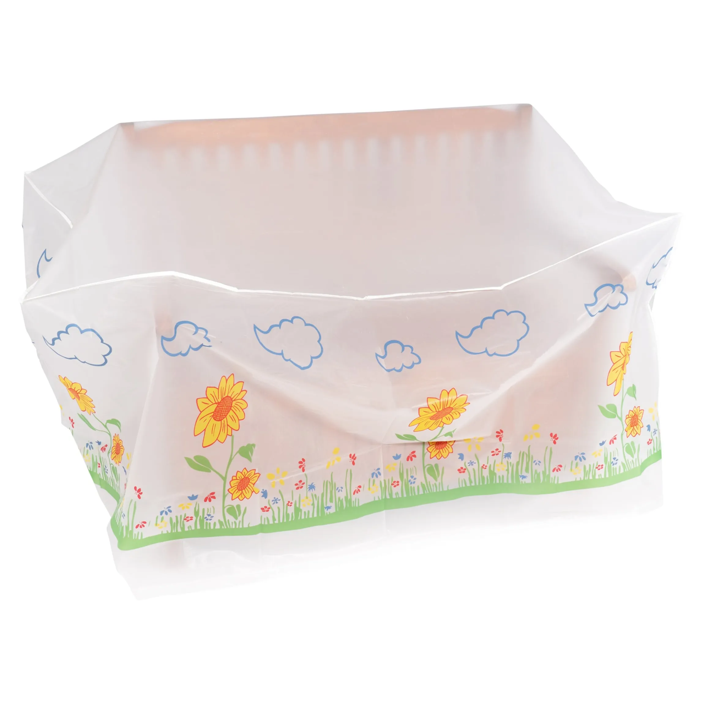 Abdeckhaube für Gartenbank Sonnenblume