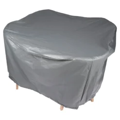 Abdeckhaube für Tisch und Stühle grau