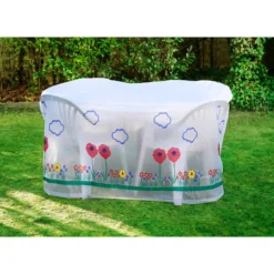Abdeckhaube für Tisch und Stühle Mohnblume