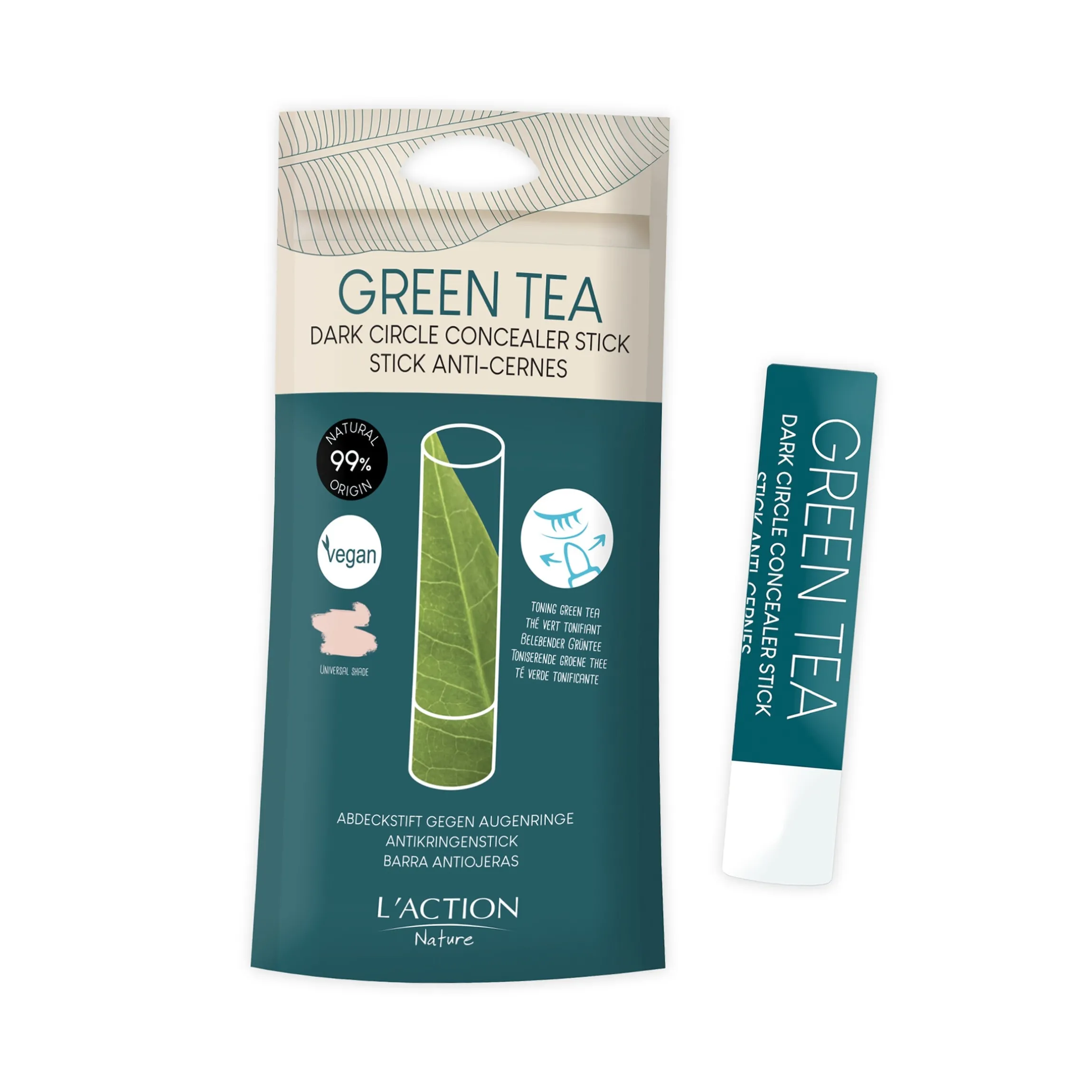 Abdeckstift "Grüner Tee" gegen Augenringe, 4g