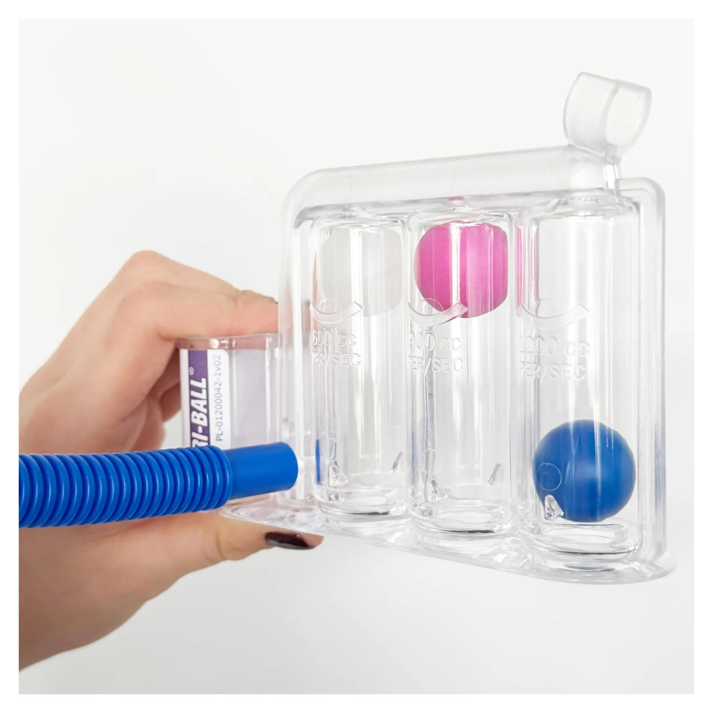 Atemtrainer "TriBall"