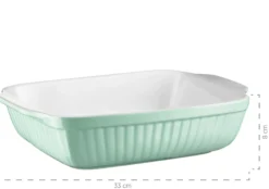 Auflaufform, Keramik Kitchen Time Grau