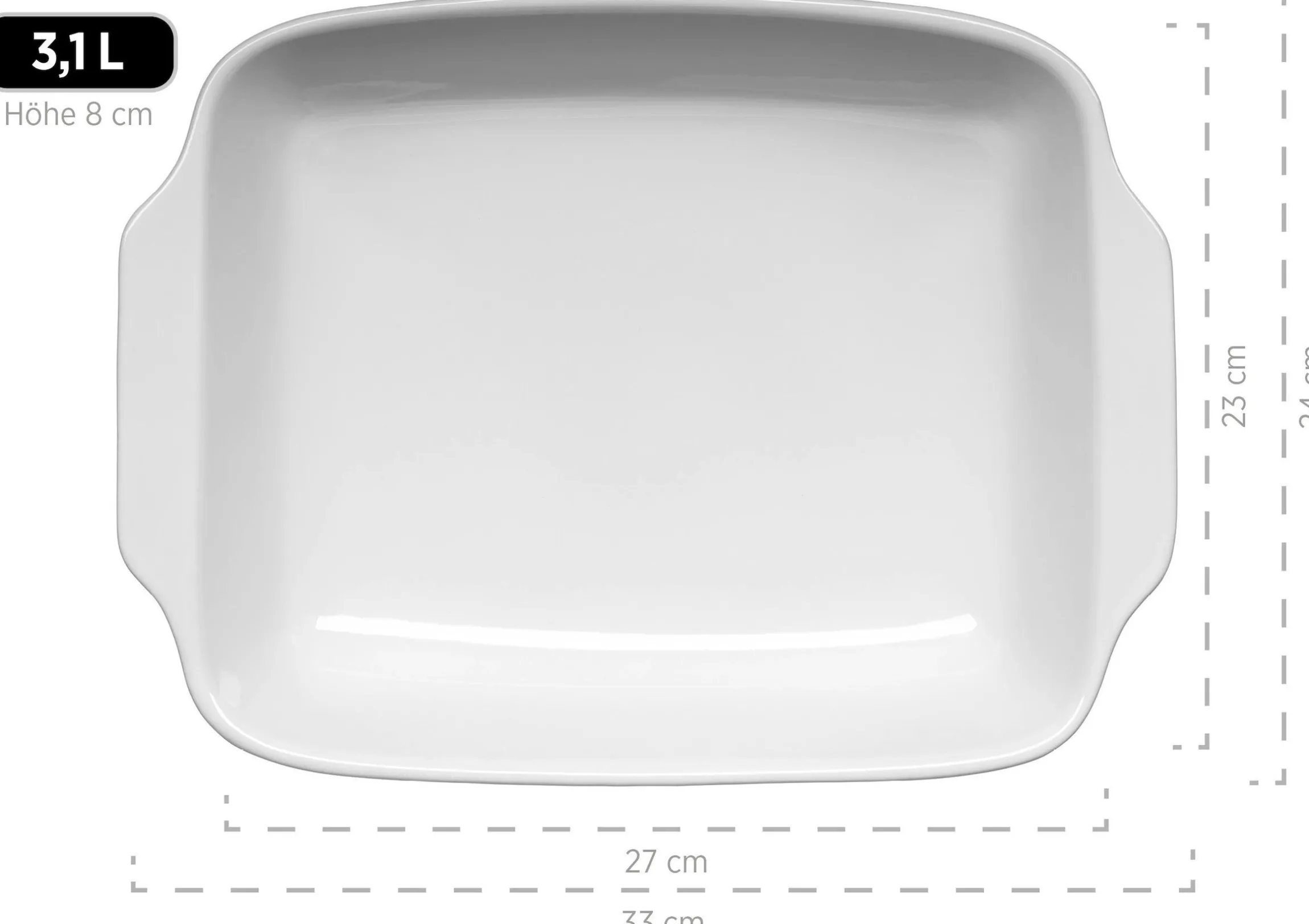 Auflaufform-Set, Keramik KITCHEN TIME Berry