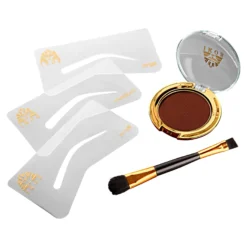 Augenbrauen Formliner-Set, 5 Teile, 3 g für braun- bis schwarzhaarige