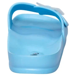 Bade-Pantolette „Kreta“ blau