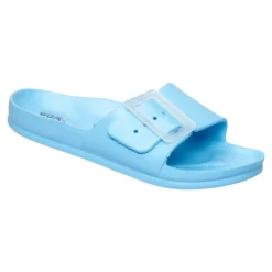 Bade-Pantolette „Kreta“ blau
