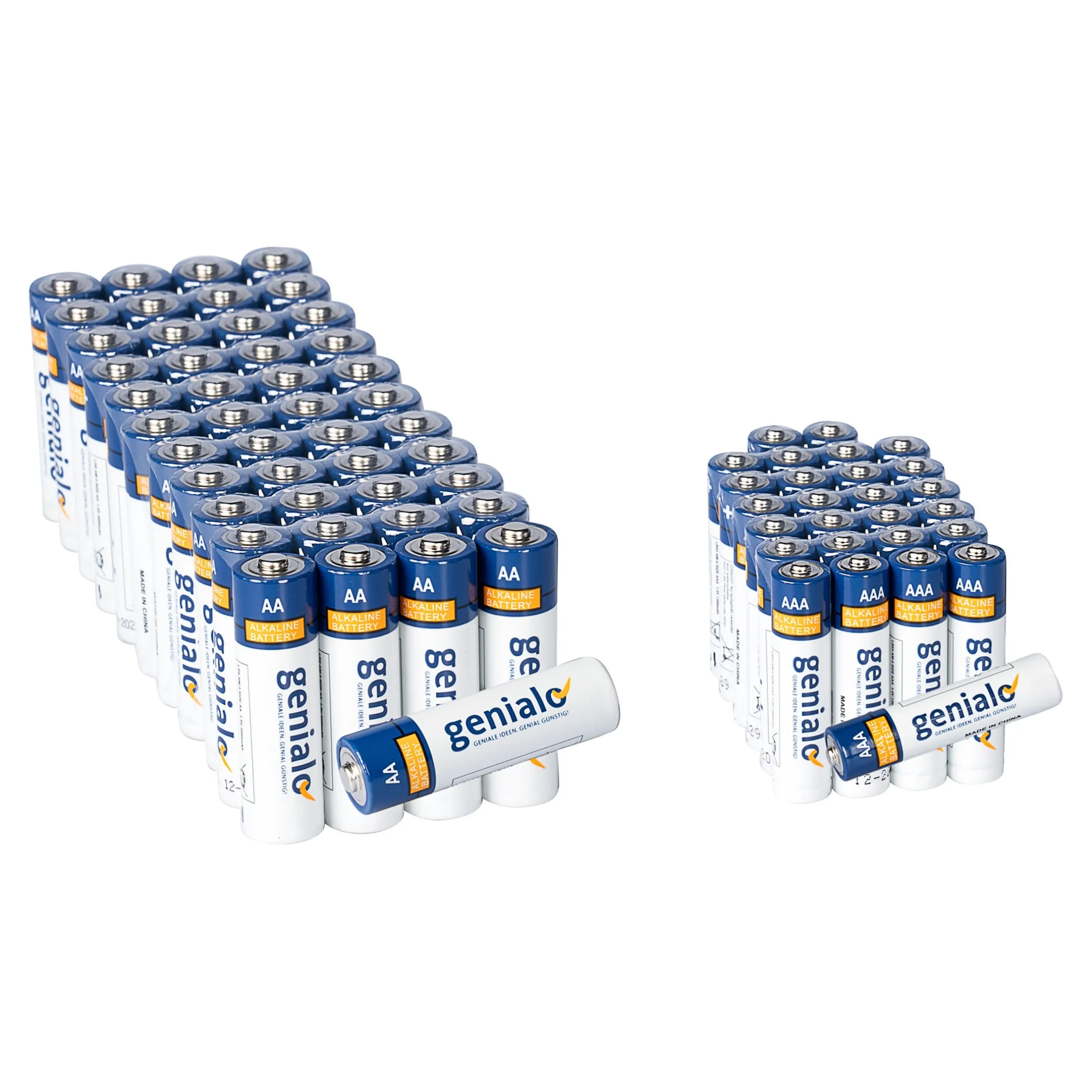Batterien-Vorteilsset „XXL“, 70 Stück