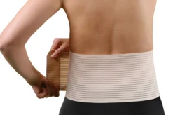 Bauch- und Rückenstützgürtel Beige
