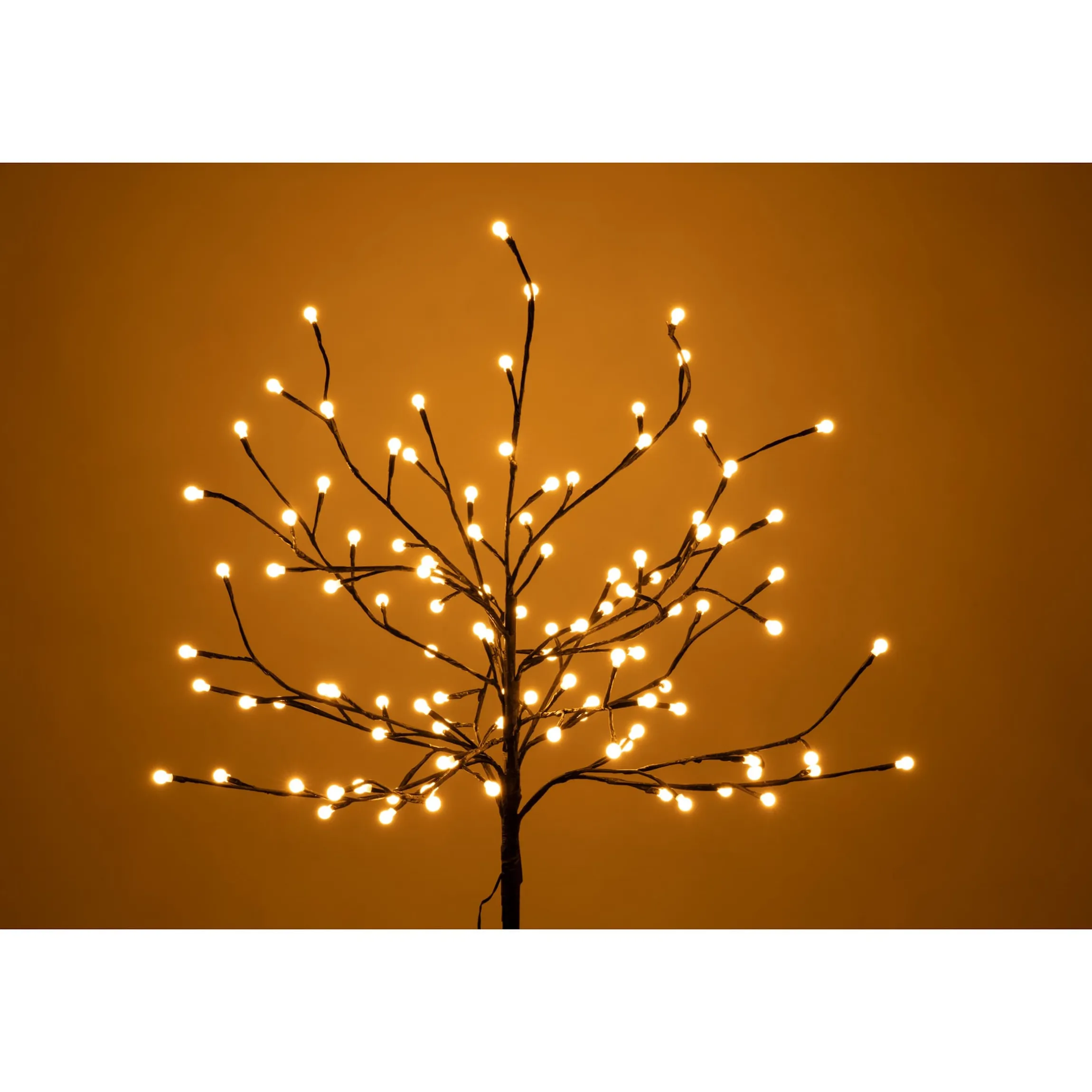 Baum mit LED Ballkugeln 120 cm