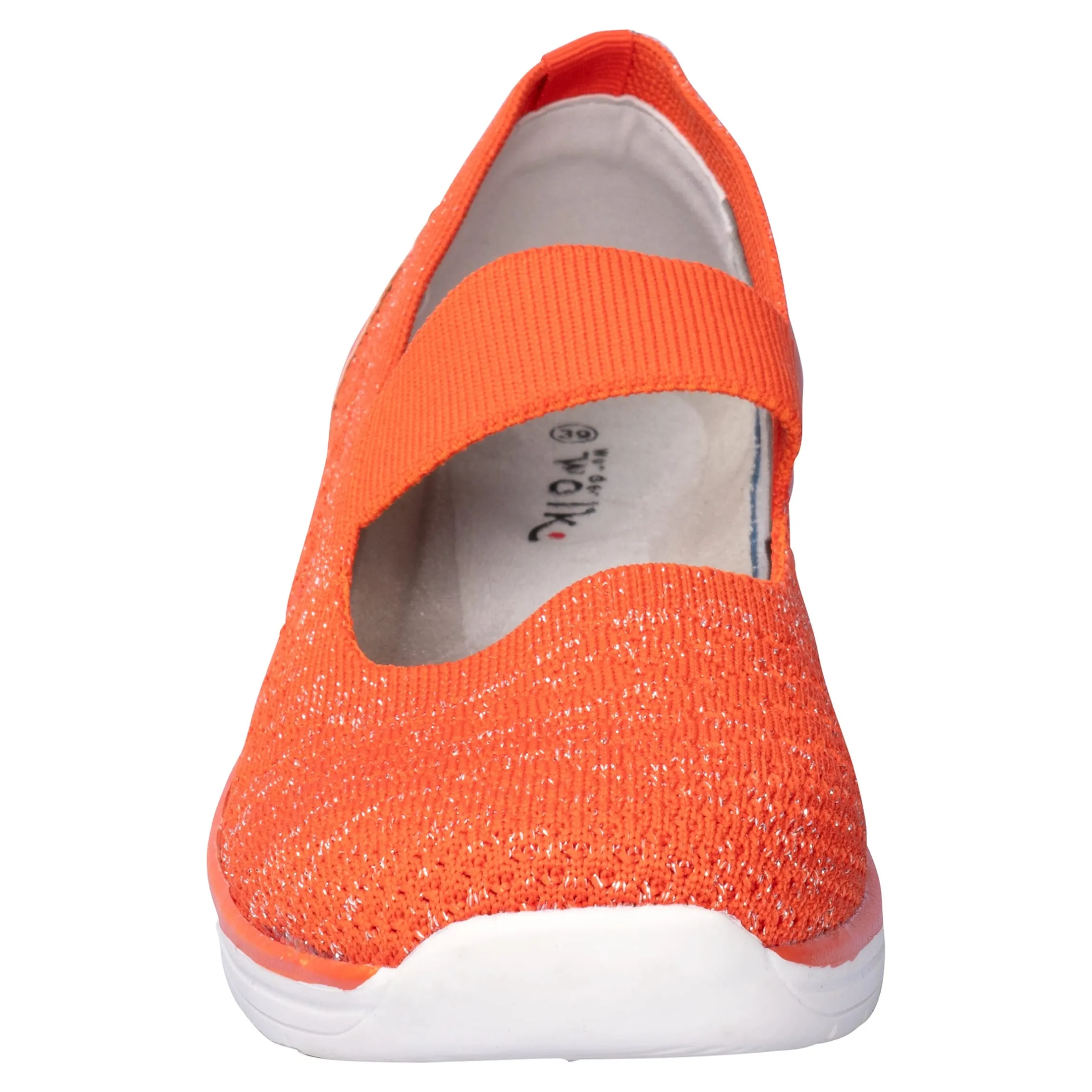 Bequem-Ballerina "Federleicht" orange