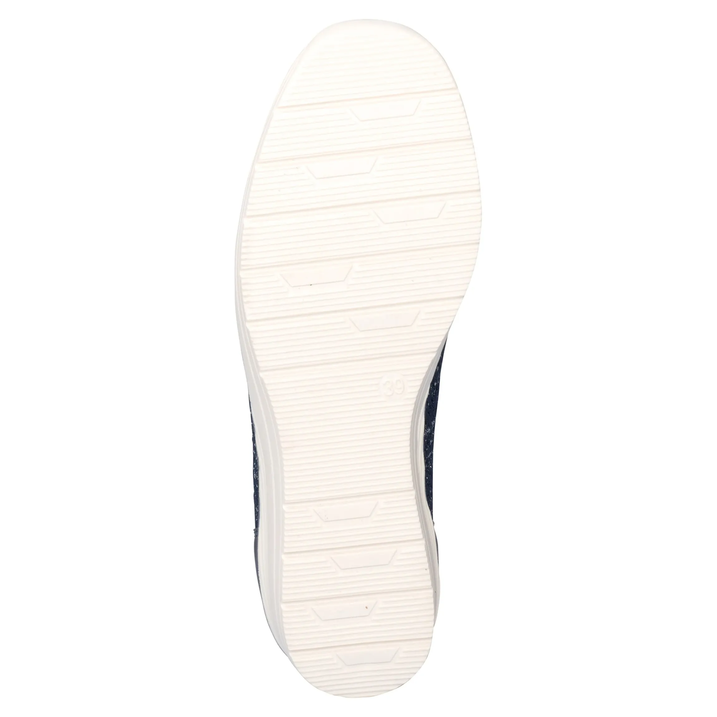 Bequem-Ballerina "Federleicht" marine