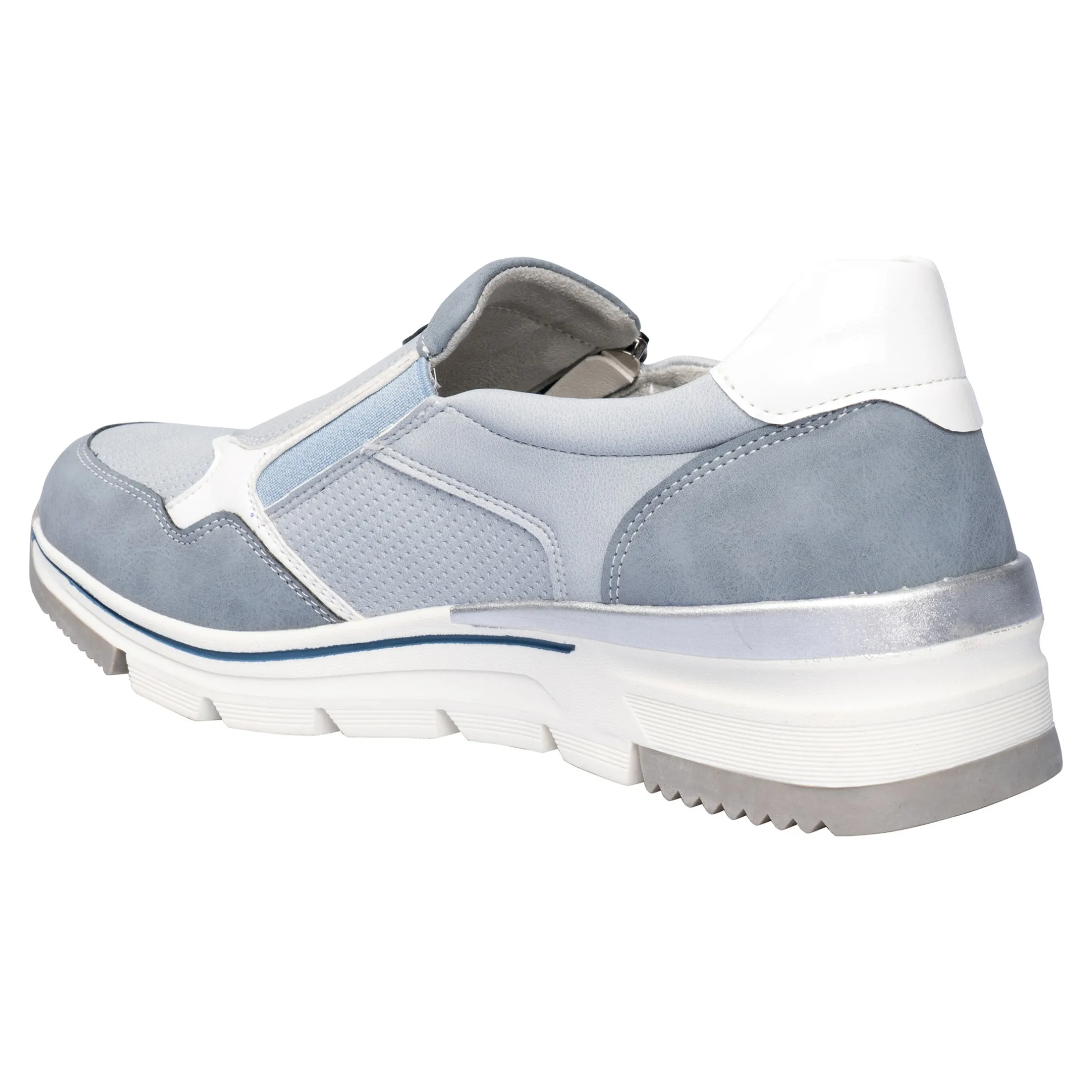 Bequem-Halbschuh „Hanna“ rauchblau