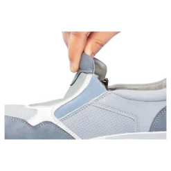 Bequem-Halbschuh „Hanna“ rauchblau