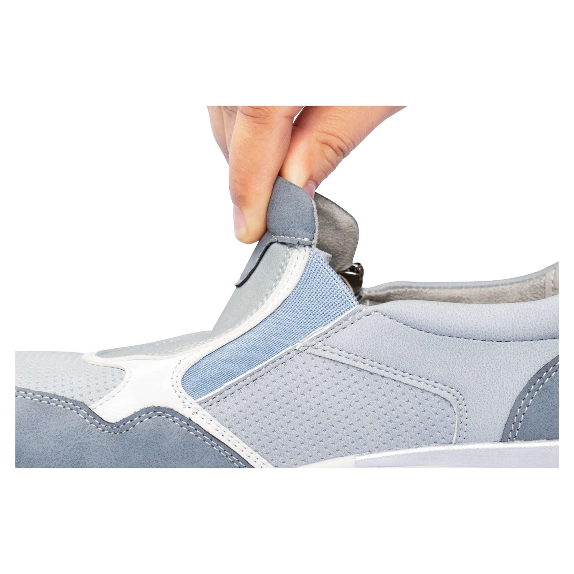 Bequem-Halbschuh „Hanna“ rauchblau
