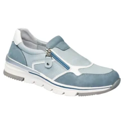 Bequem-Halbschuh „Hanna“ rauchblau