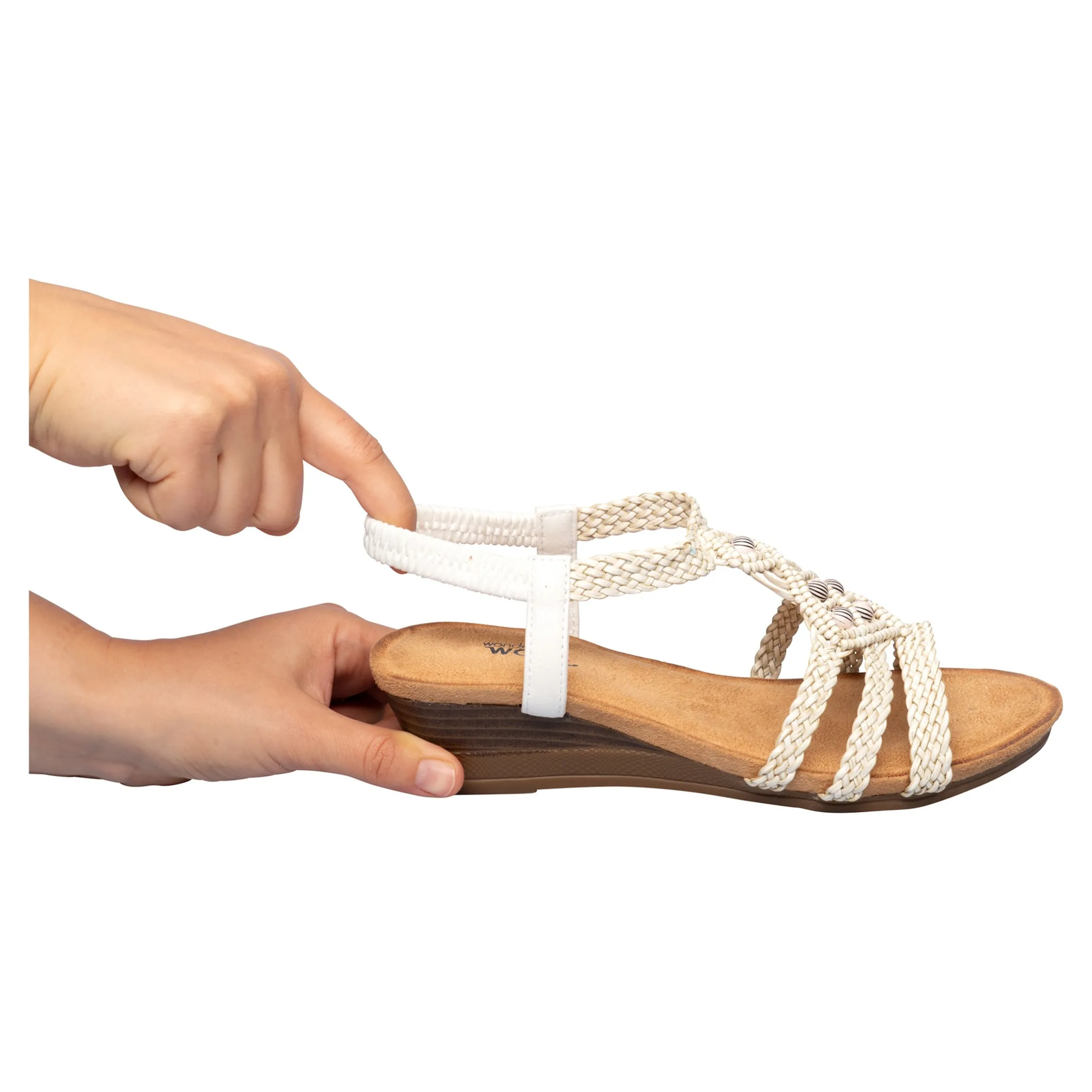Bequem-Keilsandalette „Kora“