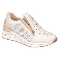Bequem-Keilsneaker "Daniela" beige