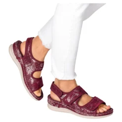 Bequem-Klettsandalette „Christa“