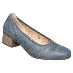 Bequem-Pumps „Sabrina“ marine