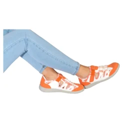 Bequem-Sandale „Bella“ orange