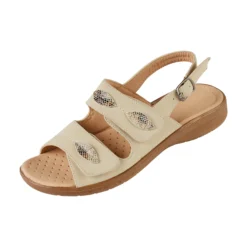 Bequemsandale "Gitte" beige