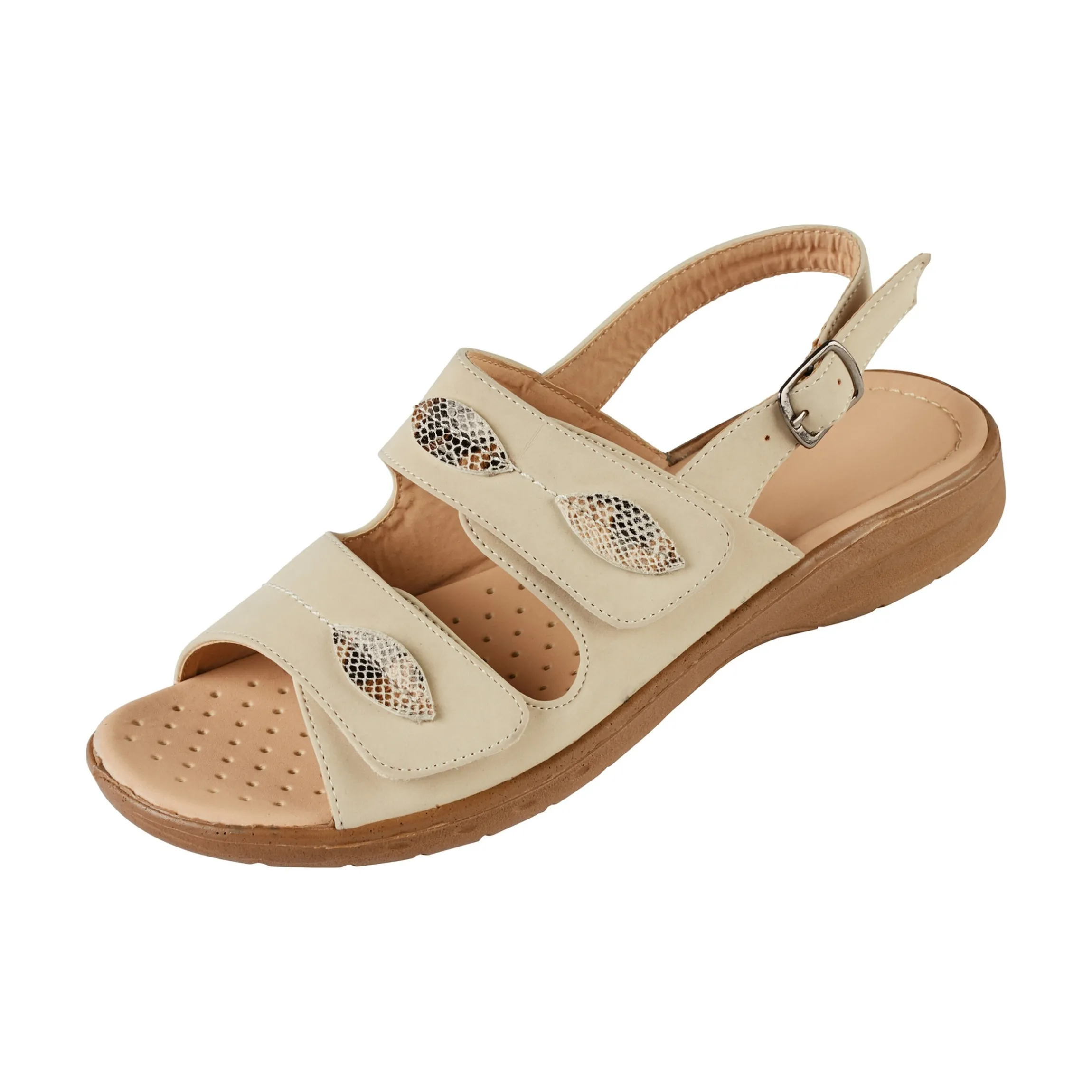 Bequemsandale "Gitte" beige