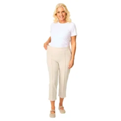 Bequem-Schlupfhose 7/8 „Elegant“ creme