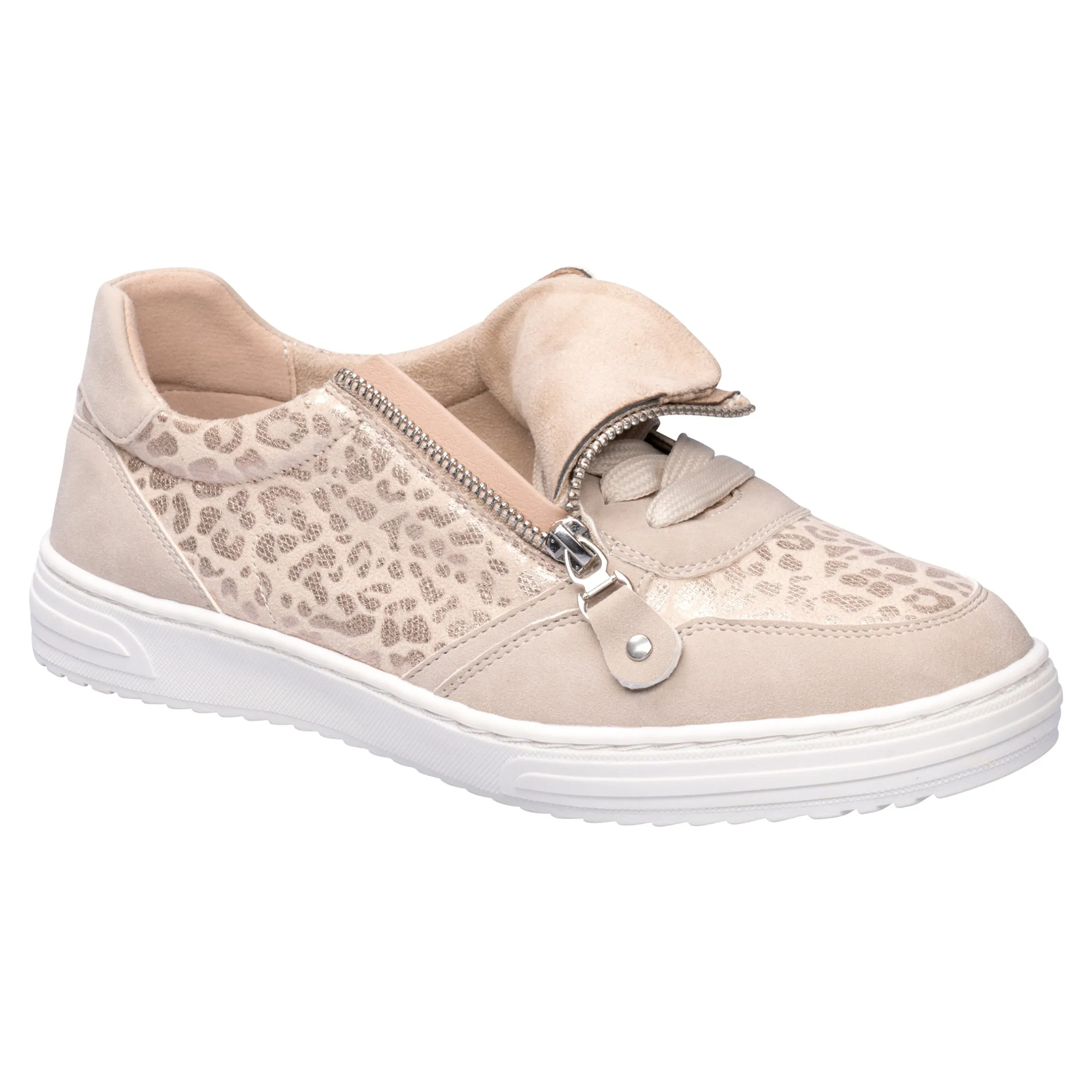 Bequem-Sneaker "Leo-Tami" beige