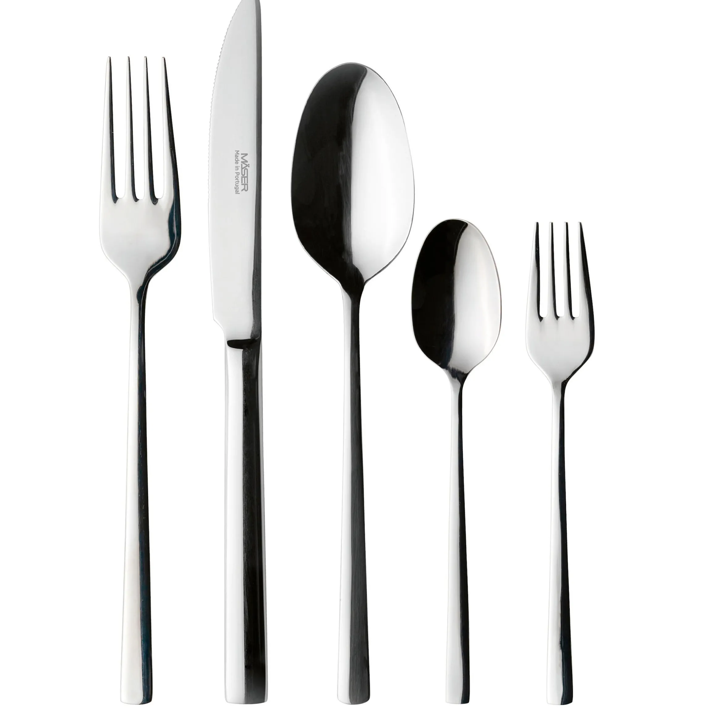 Besteck-Set, Edelstahl Oneda