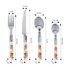 Besteckset „Rosen“, 16-teilig