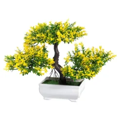 Blühender Bonsai gelb