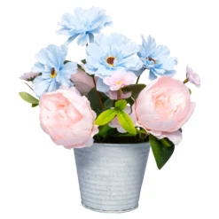 Blumenarrangement Deko-Topf „Sommer-Sehnsucht“