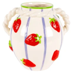 Blumenvase „Erdbeeren“