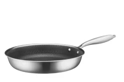 Bratpfanne 24 cm, Edelstahl Hestia Keramik