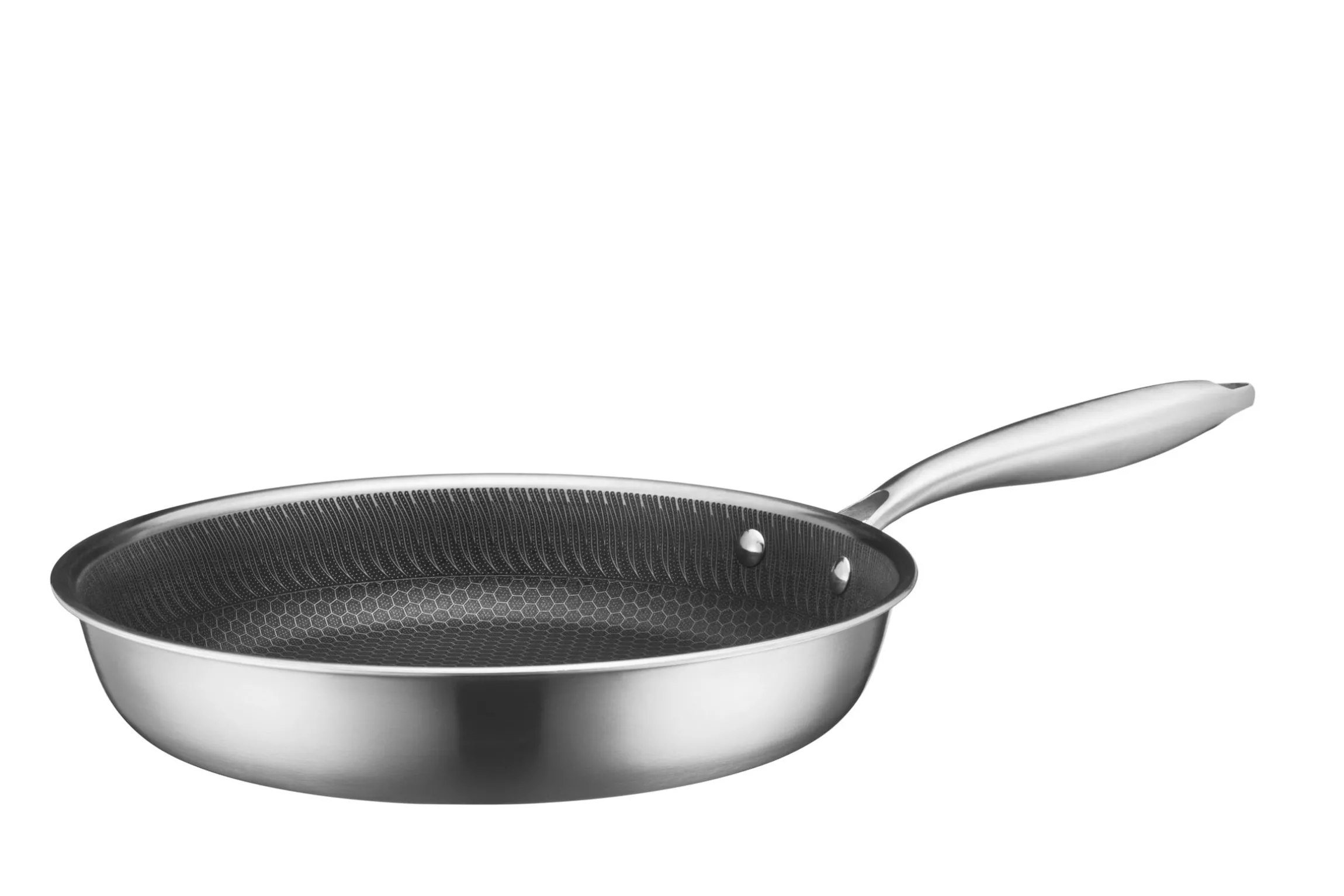 Bratpfanne 24 cm, Edelstahl Hestia Keramik