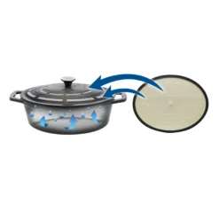 Bräter Gusseisen oval, 5 l