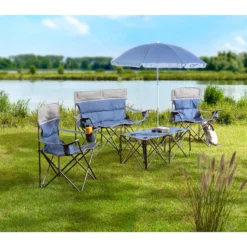 Campingmöbel-Set „Premium“, 4-teilig
