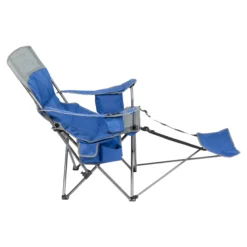 Camping-Stuhl mit Beinablage