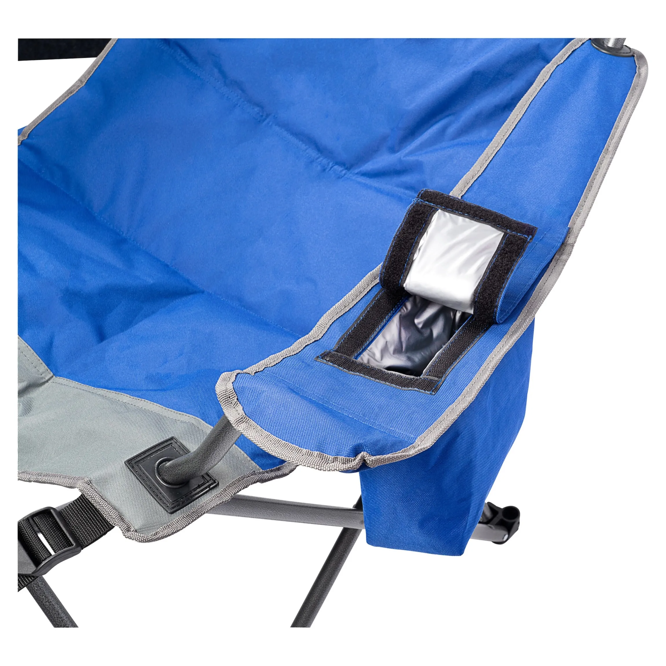 Camping-Stuhl mit Beinablage