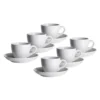 Cappuccinotassen-Set, Porzellan COLOMBIA
