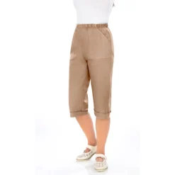 Capri-Hose beige