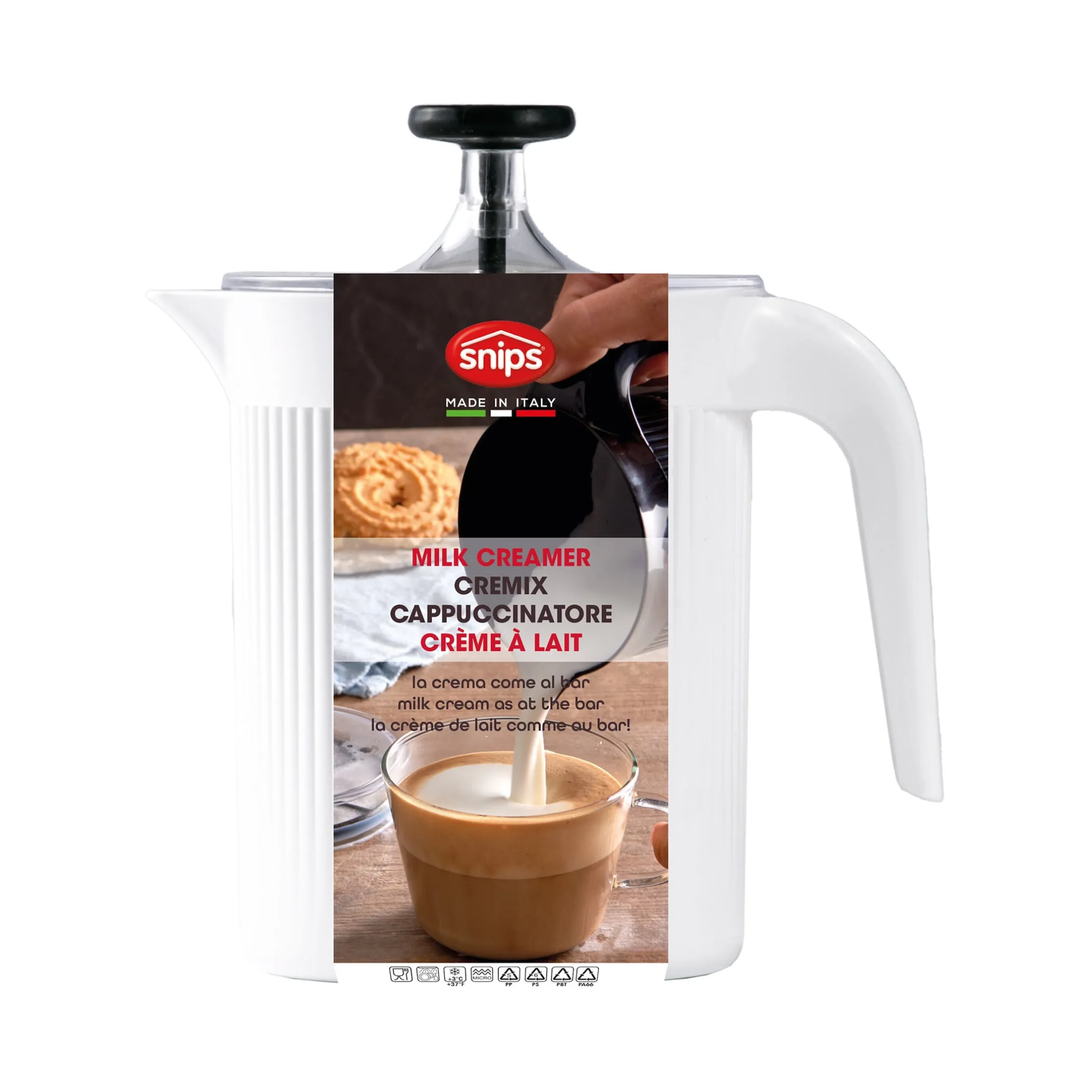Cremix Milchaufschäumer weiß