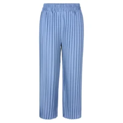 Culotte-Plisseehose "Sonja" rauchblau