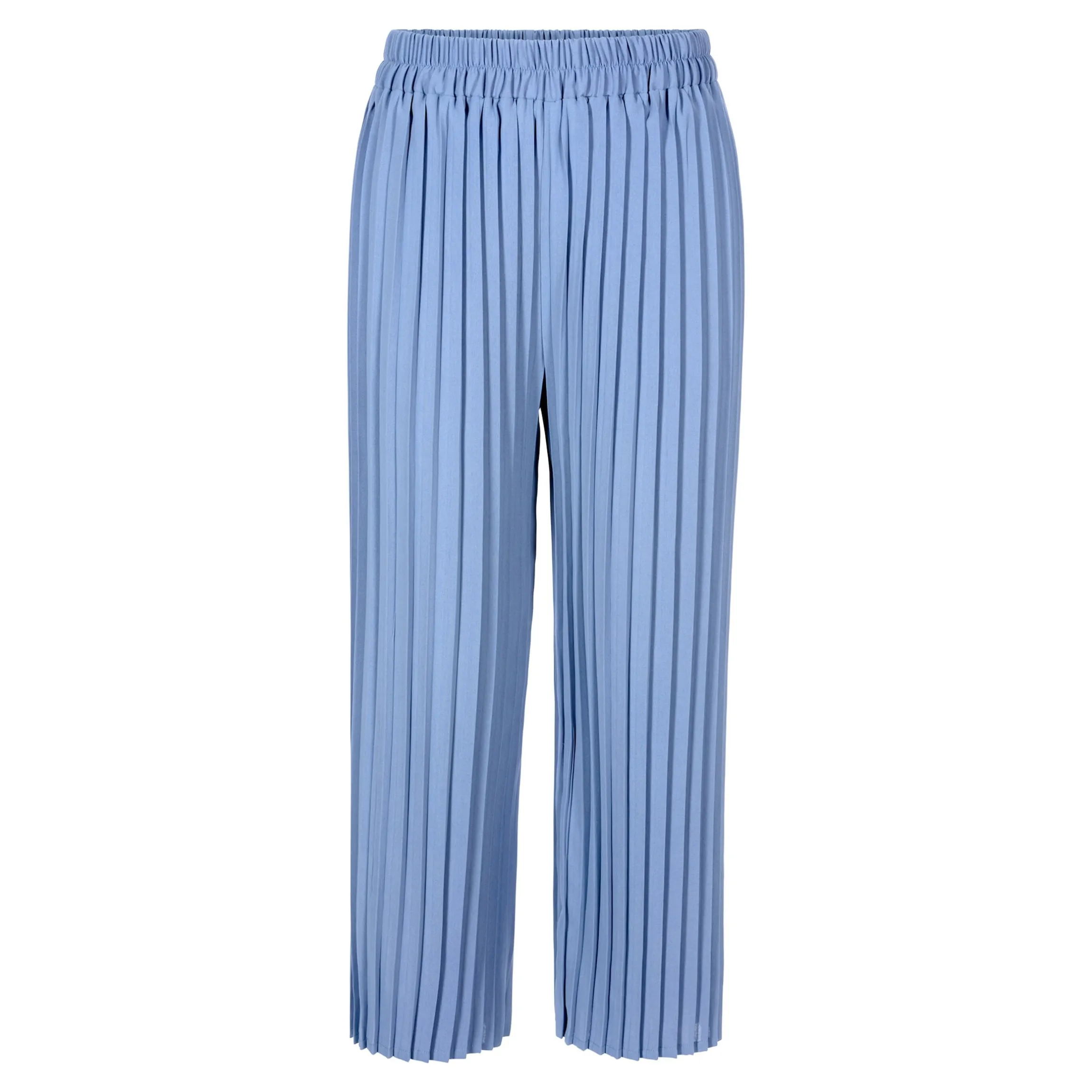 Culotte-Plisseehose "Sonja" rauchblau