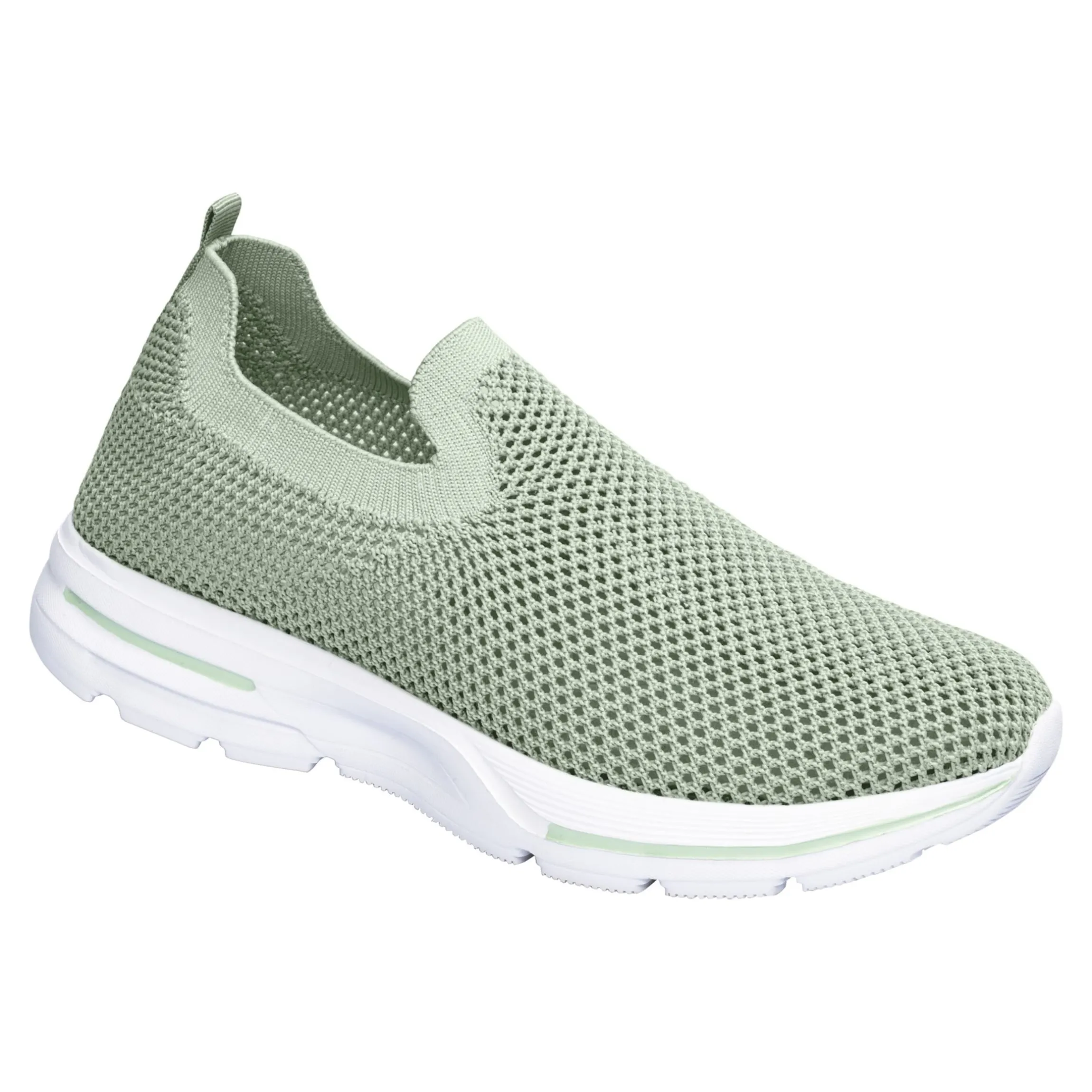 Damen-Flexi-Sneaker "Leonie" salbei