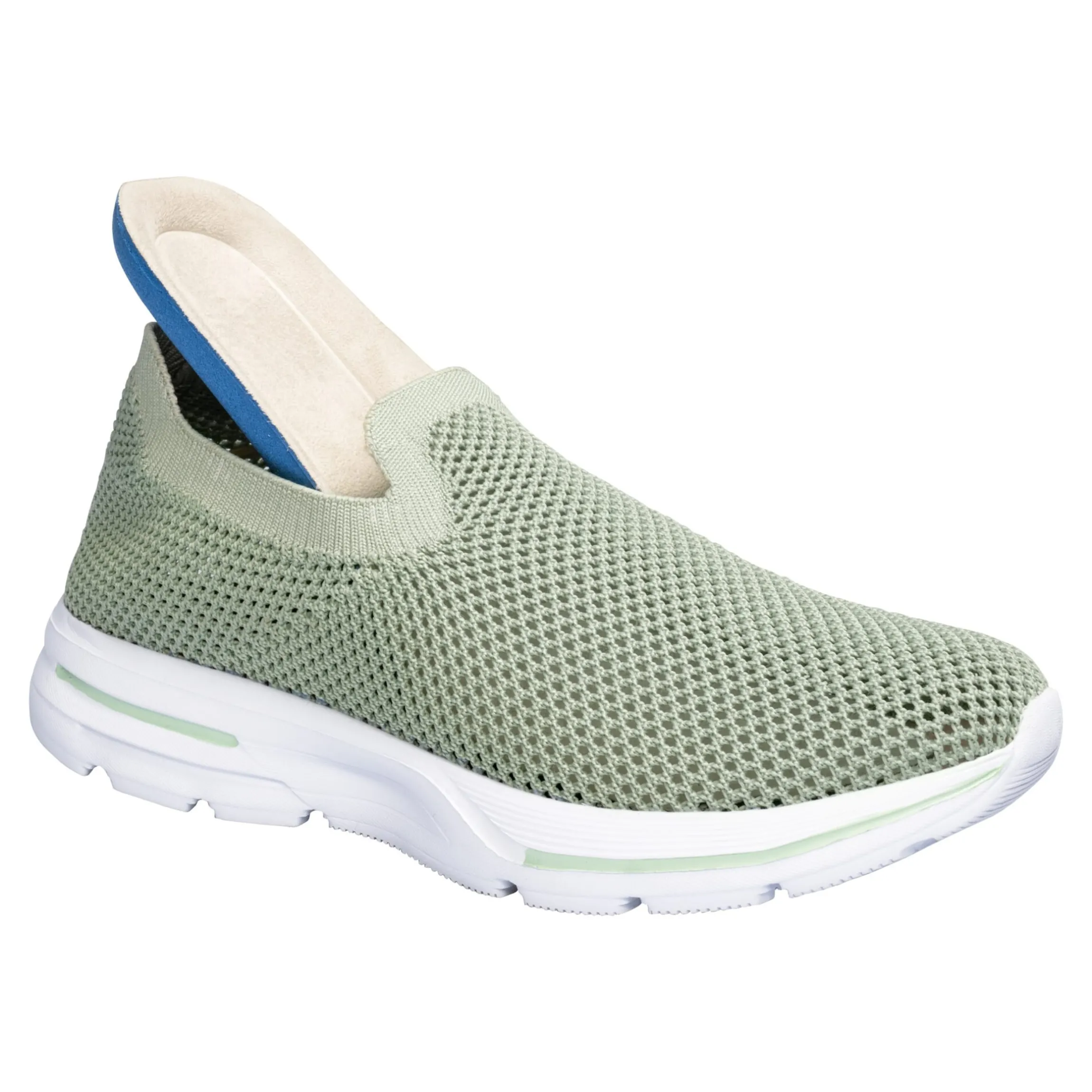 Damen-Flexi-Sneaker "Leonie" salbei