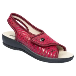 Damen-Softschuh "Turin" rot
