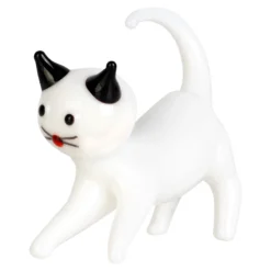 Dekofigur "Glastier" Katze