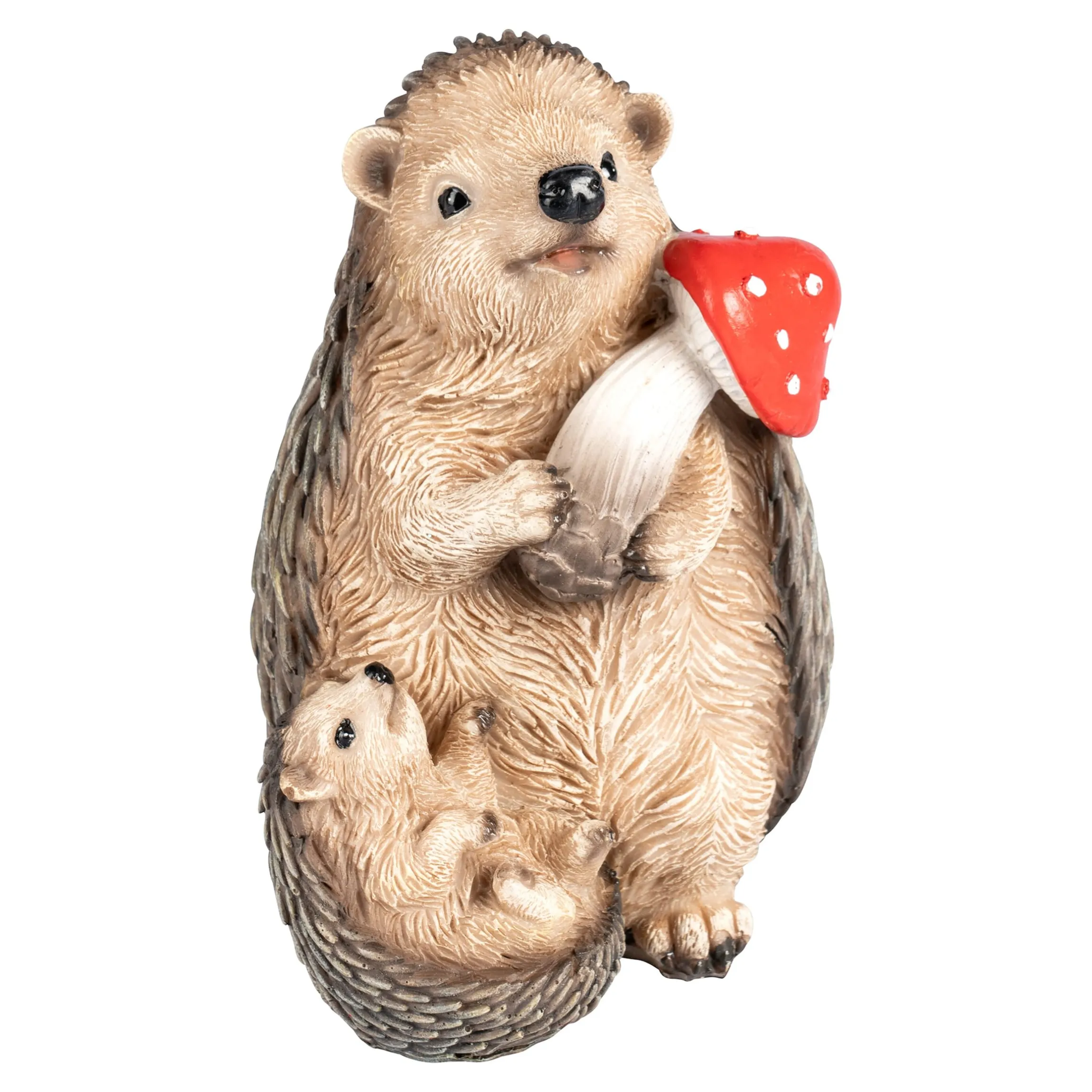 Dekofigur „Igel-Mama“