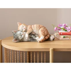 Dekofigur "Schmuse-Katzen"